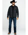 Image #6 - Outback Trading Co. Men's Black Clyde Big Flannel Shirt, Black, hi-res