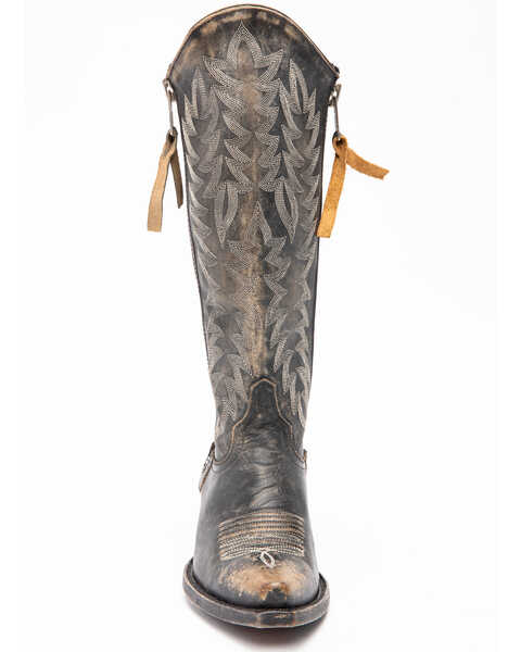 Image #4 - Idyllwind Women's Latigo Western Performance Boots - Snip Toe, Black/tan, hi-res