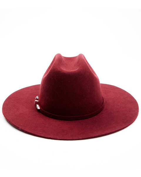 Image #3 - Idyllwind Women's Wild Rancher Felt Western Fashion Hat , Burgundy, hi-res