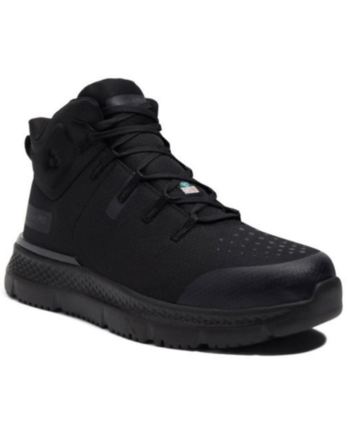 Image #1 - Timberland PRO Men's Intercept Mid CSA Work Sneakers - Steel Toe, Black, hi-res