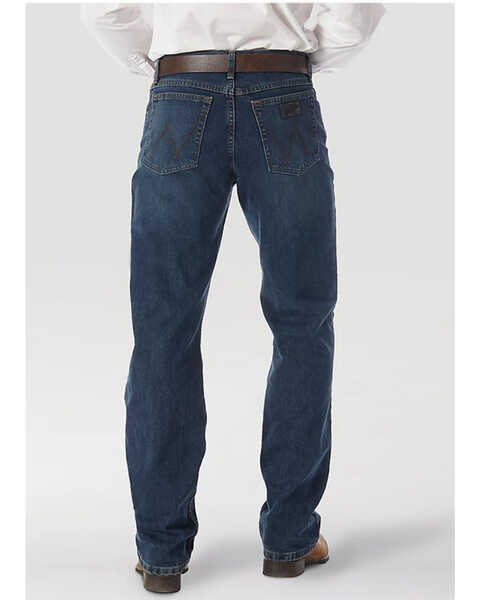 Image #2 - Wrangler 20X Men's 01MWX Dark Wash Competition Relaxed Bootcut Jeans , Vintage Blue, hi-res