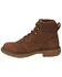 Image #3 - Justin Men's Rush Lacer Work Boots - Soft Toe, Brown, hi-res