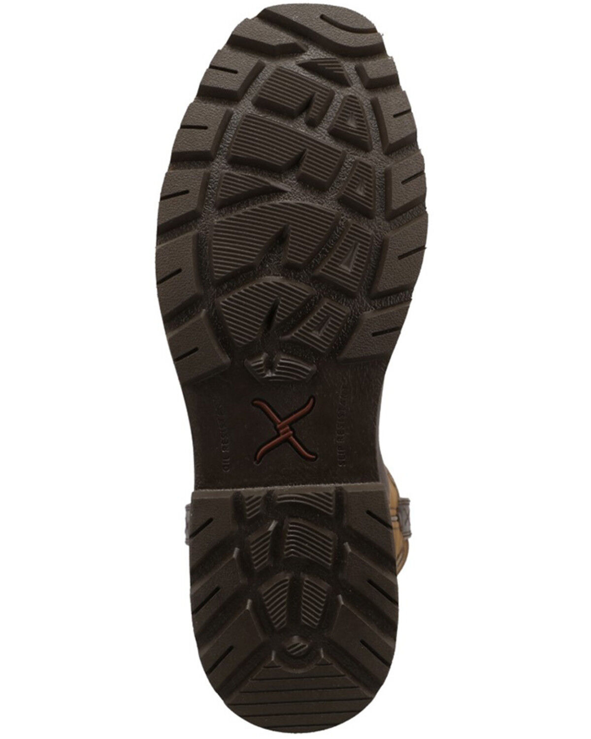 Image #7 - Twisted X Men's 11" Tech X™ Western Boots - Broad Square Toe, Brown, hi-res