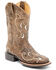 Image #1 - RANK 45® Women's Melody Western Performance Boots - Broad Square Toe, Tan, hi-res