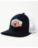 Smith & Wesson Men's NRA Deer Skull Flag Trucker Hat, Navy, hi-res