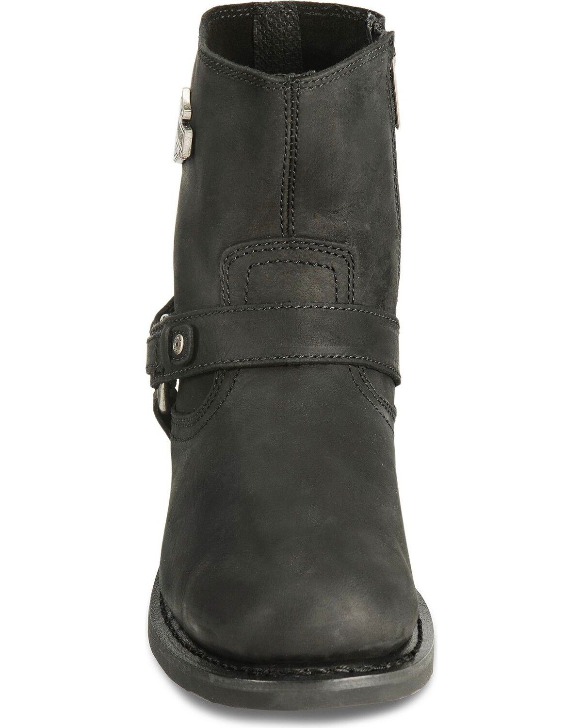 Image #4 - Harley Davidson Ranger Scout Pull-On Harness Boots, Black, hi-res