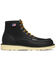 Image #2 - Danner Women's 6" Bull Run Work Boots - Moc Toe, Black, hi-res