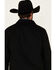 Pendleton Men's Solid Black Canvas Zip-Front Jacket , Black, hi-res