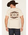 Image #1 - Cody James Men's Untamed Southwestern Short Sleeve Graphic T-Shirt, Sand, hi-res