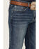 Image #4 - Hooey by Rock & Roll Denim Men's Revolver Medium Wash Stretch Slim Straight Jeans, Medium Wash, hi-res