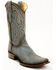 Image #1 - Corral Men's Suede Western Boots - Square Toe, Blue, hi-res