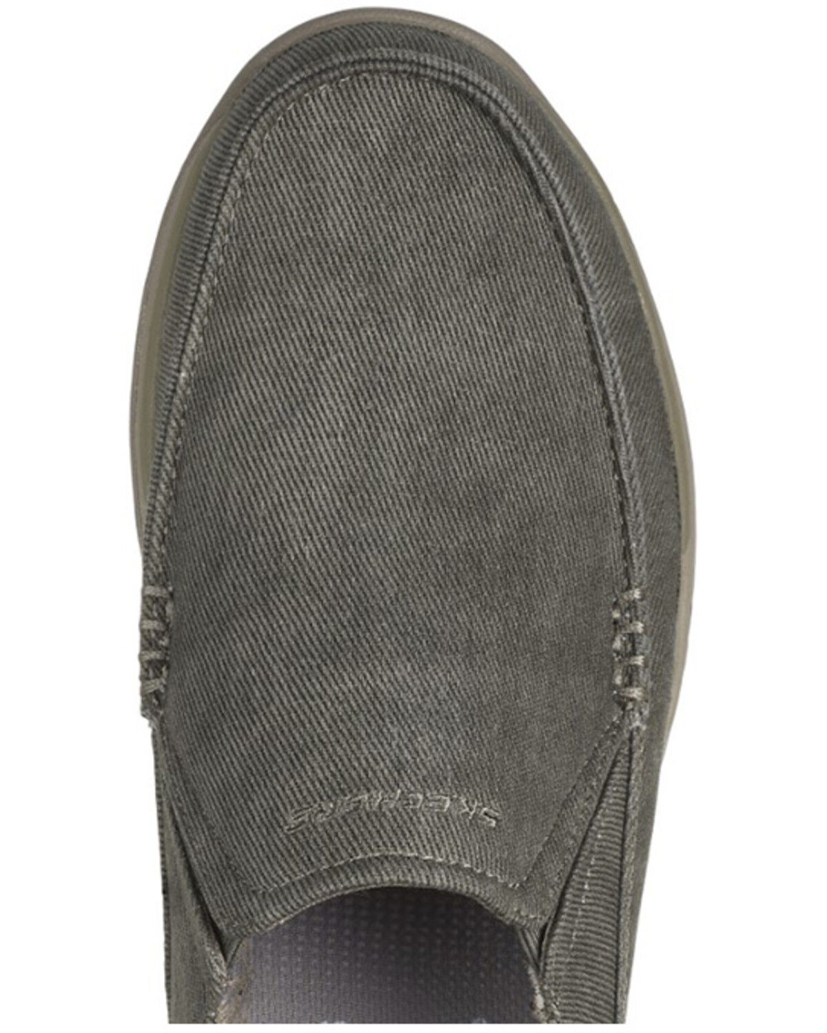 Image #4 - Skechers Men's Cayson Slip-Ins Relaxed Fit Casual Shoes - Moc Toe, Khaki, hi-res