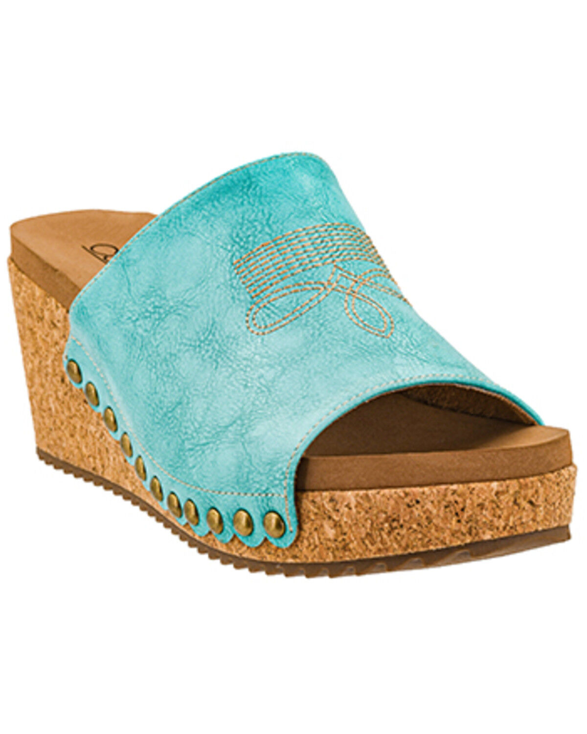Image #1 - Corky's Women's Saddle Up Wedge Sandals, , hi-res