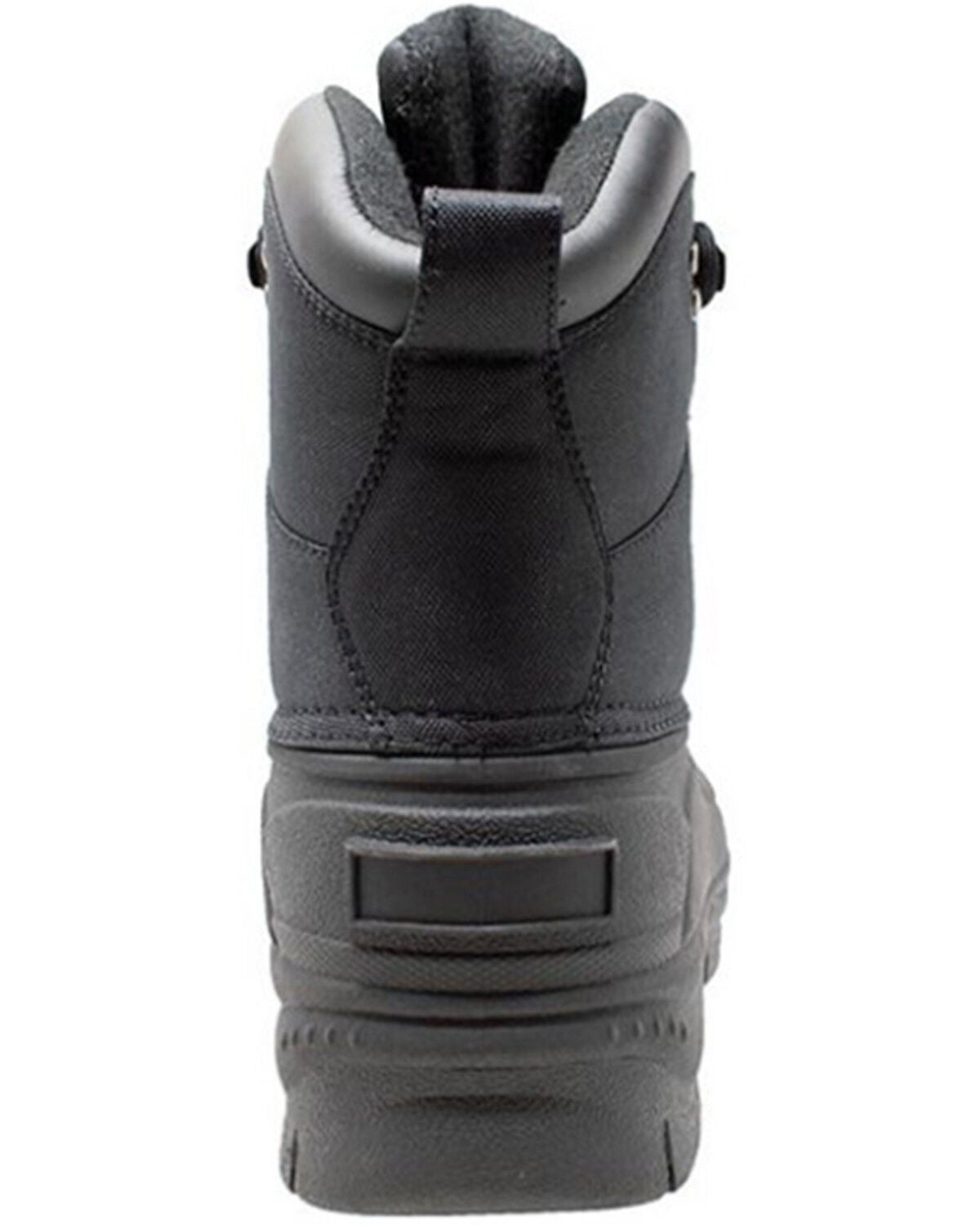 Image #4 - Winter Tecs Men's Nylon Winter Boots - Round Toe, Black, hi-res