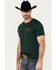 Image #3 - Pendleton Men's Ombre Bucking Horse Short Sleeve Graphic T-Shirt, Forest Green, hi-res