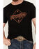 Moonshine Spirit Men's Diamond Short Sleeve Graphic T-Shirt , Black, hi-res