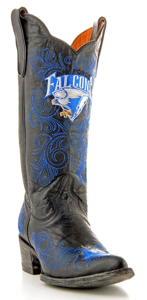Gameday United States Air Force Academy Cowgirl Boots - Pointed Toe, Black, hi-res