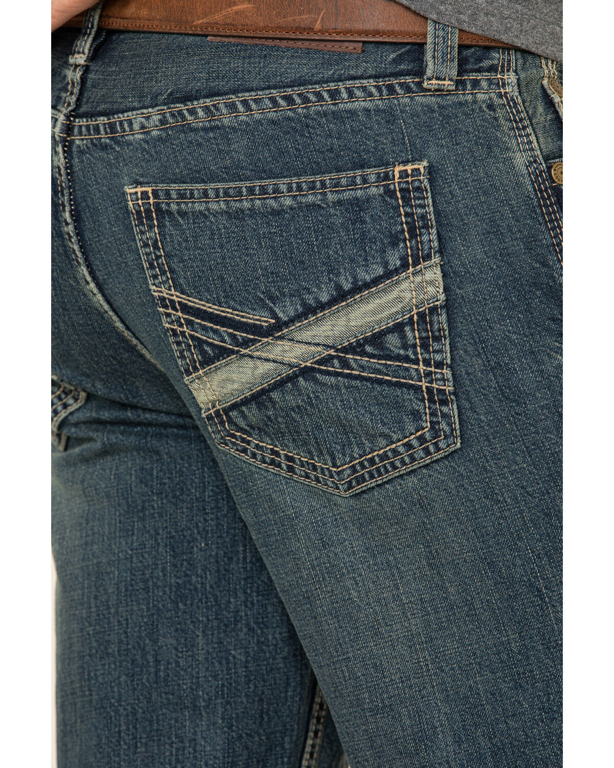 Image #4 - Cody James Men's Boone Medium Wash Stretch Slim Bootcut Jeans, , hi-res