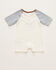 Image #3 - Wrangler Infant Boys' Cowboy Short Sleeve Onesie, White, hi-res