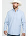 Image #5 - Cody James Core Men's Pinpoint Dobby Geo Print Long Sleeve Western Shirt , , hi-res
