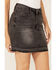 Image #2 - Wishlist Women's Released Hem Denim Mini Skirt, Grey, hi-res