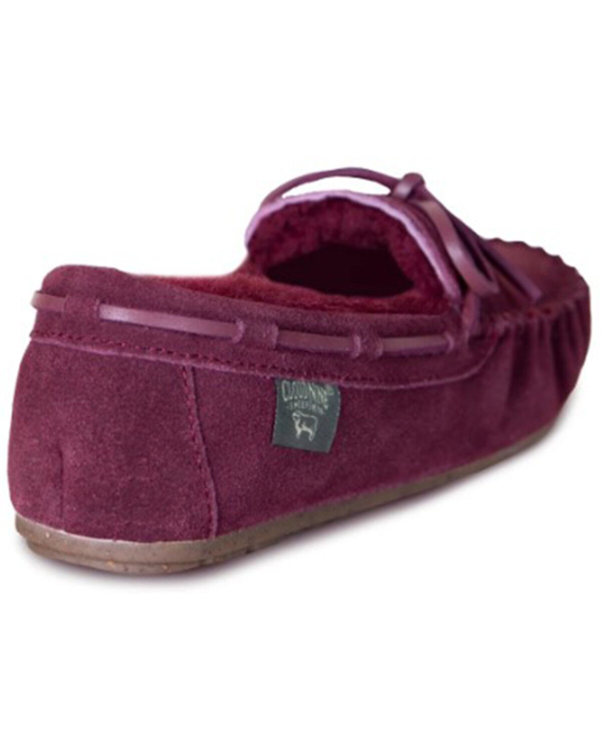Image #4 - Cloud Nine Women's Sheepskin Moccasins 2, Burgundy, hi-res