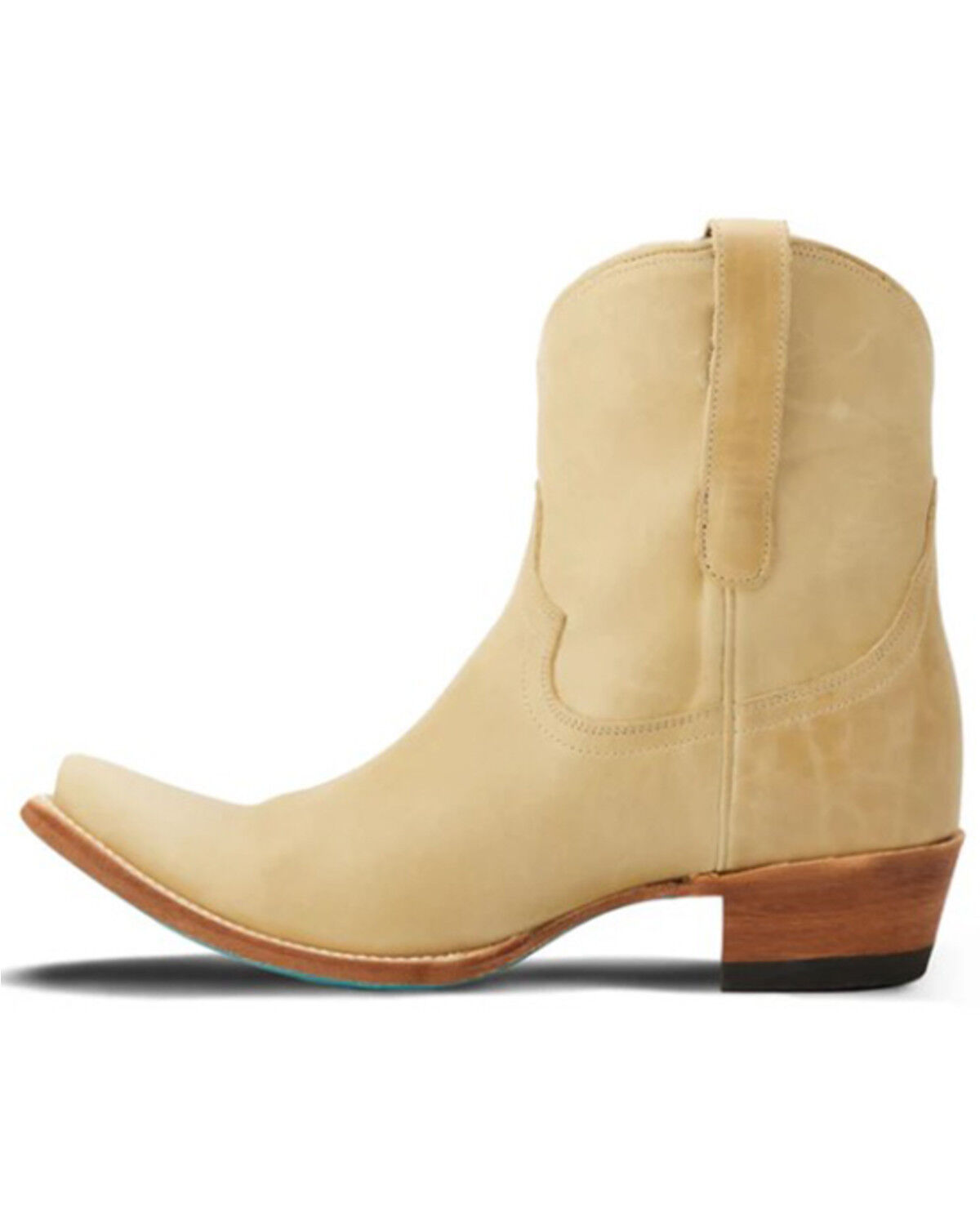 Image #3 - Lane Women's Emma Jane Western Booties - Snip Toe, Brown, hi-res
