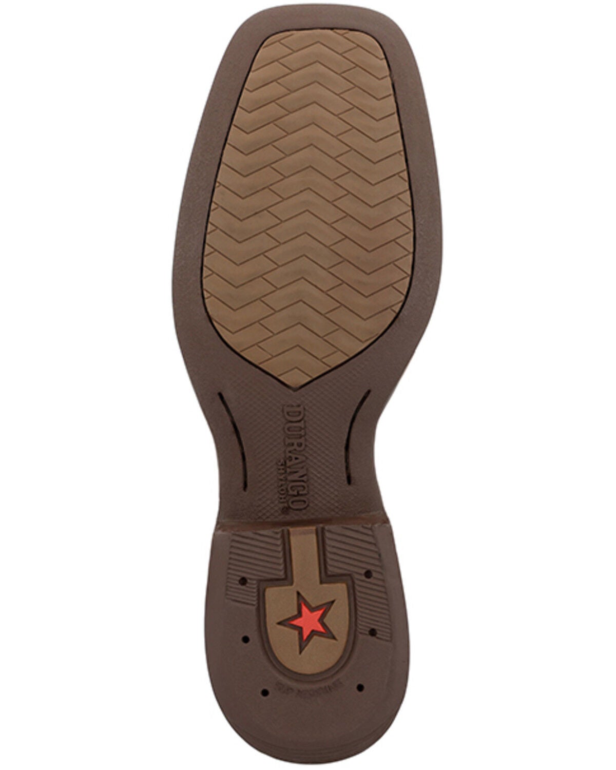 Image #7 - Durango Men's Shyloh Performance Western Boots - Round Toe, Brown, hi-res