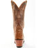 Image #5 - Shyanne Women's Daisie Exotic Full Quill Ostrich Western Boots - Snip Toe, Tan, hi-res