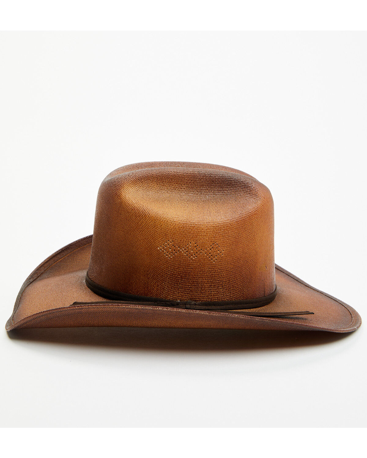 Image #3 - Cody James Infant Little Charro Straw Cowboy Hat, Brown, hi-res