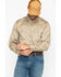 Image #2 - Carhartt Men's FR Solid Twill Long Sleeve Work Shirt, Khaki, hi-res