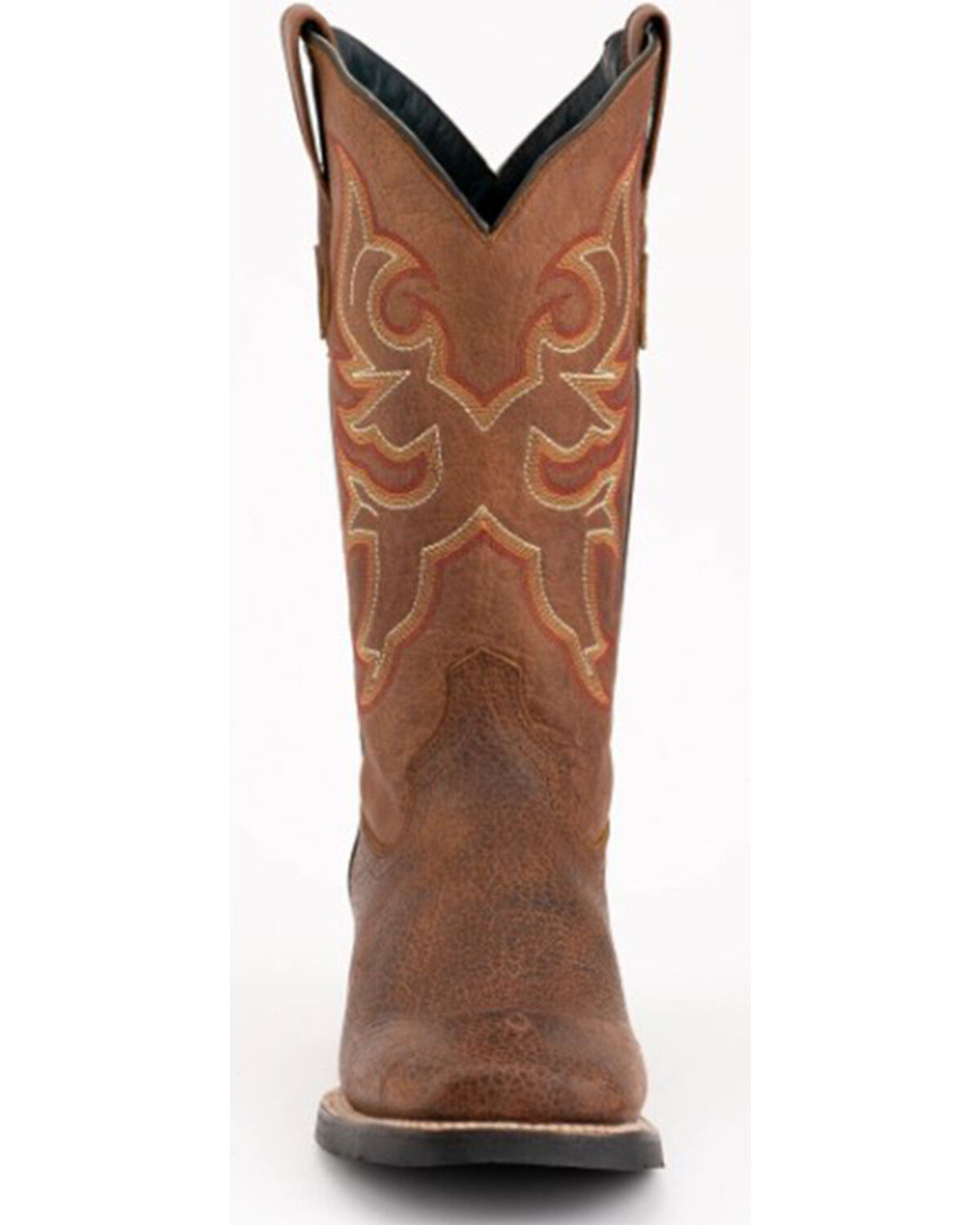 Image #4 - Ferrini Men's Toro Western Performance Boots - Square Toe, Brandy Brown, hi-res