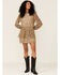 Image #2 - Show Me Your Mumu Women's Glitter Python Russo Ruffle Mini Dress, Multi, hi-res
