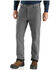 Image #1 - Carhartt Men's Rugged Flex Rigby Knit Lined Dungarees , Charcoal, hi-res
