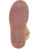Image #6 - Cloud Nine Girls' Sheepskin Pom Pom Boots - Round Toe, Chestnut, hi-res