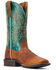 Image #1 - Ariat Men's Wild Thang Western Performance Boots - Broad Square Toe, Brown, hi-res