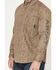 Image #3 - Ariat Men's FR Gehrig Paisley Print Long Sleeve Button-Down Work Shirt, Brown, hi-res