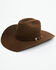 Image #1 - Resistol 6X Midnight Felt Cowboy Hat, Oak, hi-res