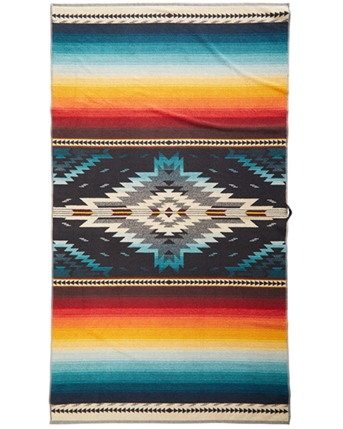 Image #1 - Pendleton Saltillo Sunset Spa Towel, Multi, hi-res