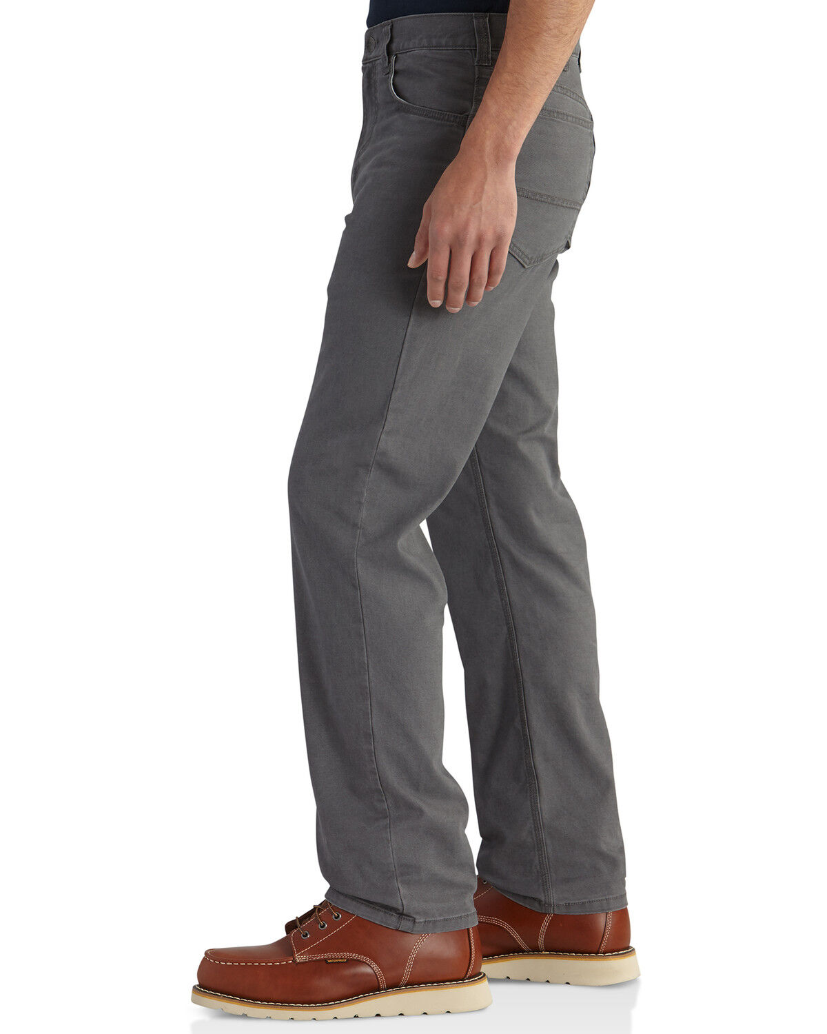 Image #8 - Carhartt Men's Rugged Flex® Rigby Five-Pocket Jeans, Charcoal Grey, hi-res