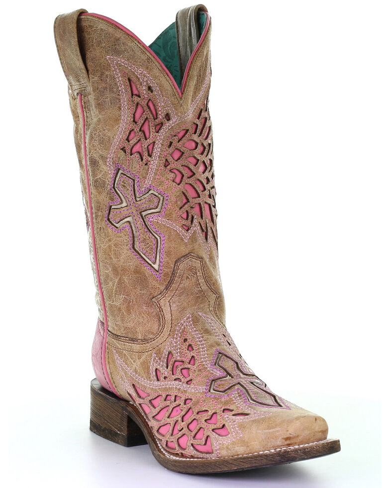 corral winged cross boots
