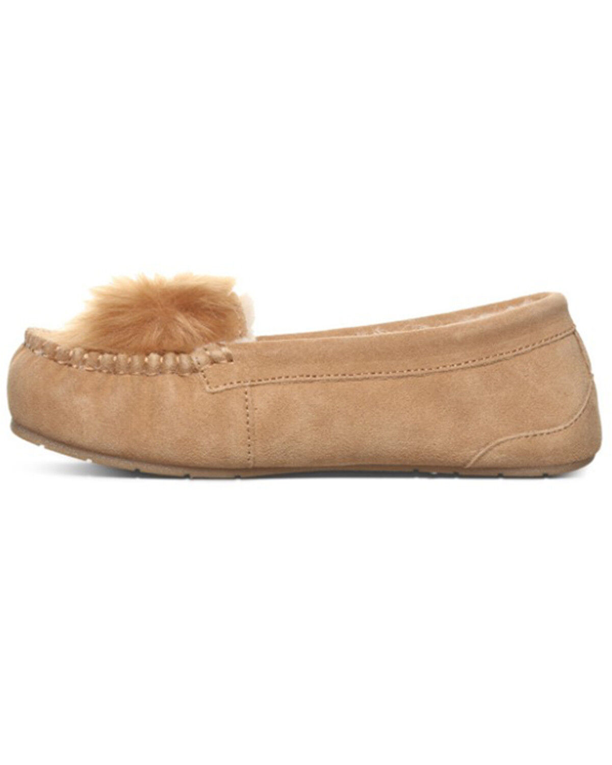 Image #3 - Bearpaw Women's Erika Slippers, Tan, hi-res