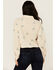 Image #4 - Mystree Women's Floral Embroidered Long Sleeve Button-Down Shirt, Cream, hi-res