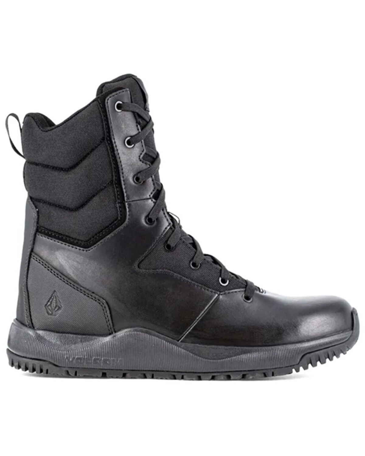 Image #2 - Volcom Men's 8" Tactical Side-Zip Work Boots - Soft Toe, Black, hi-res
