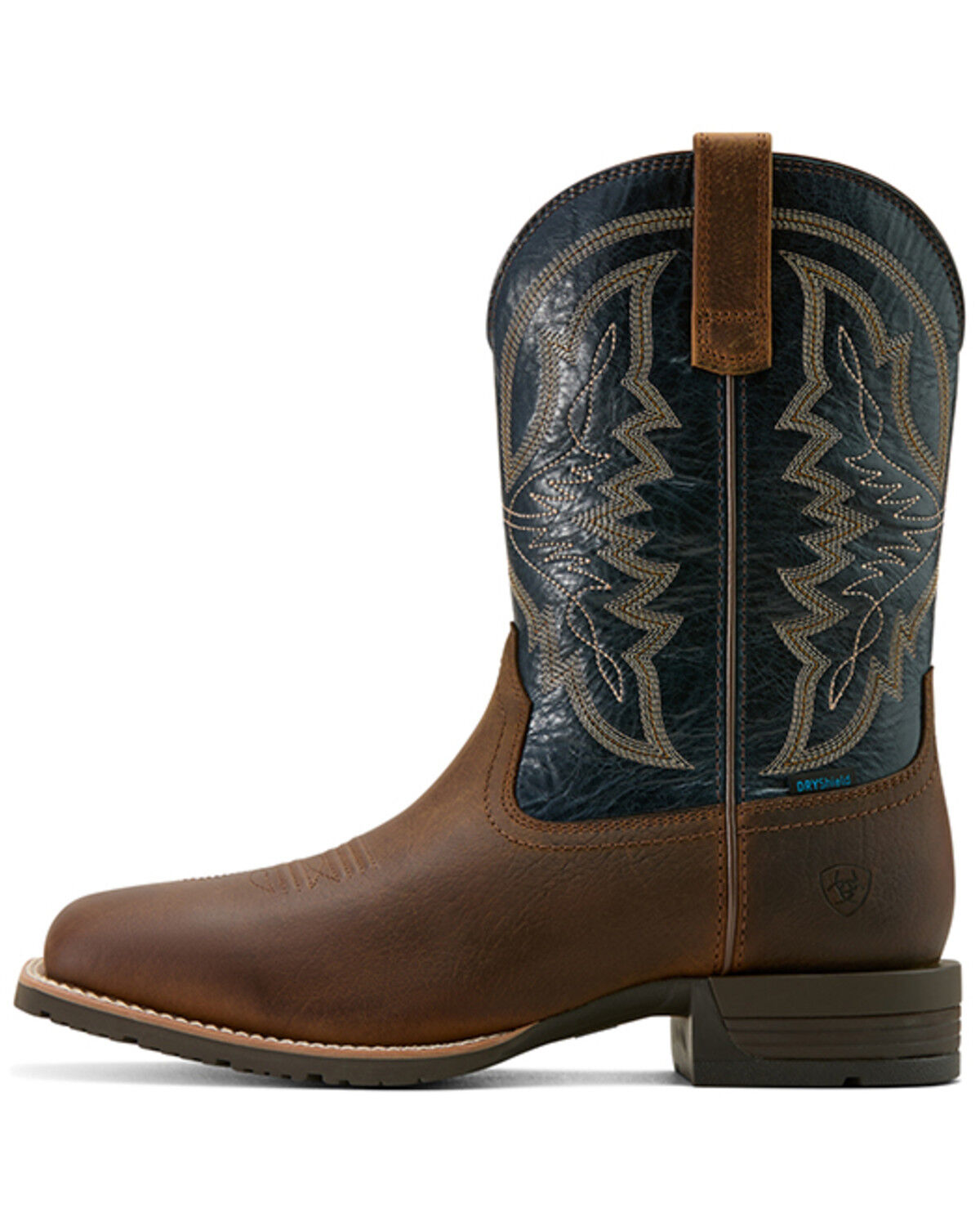 Image #2 - Ariat Men's Hybrid Ranchwork Waterproof Western Boots - Soft Toe, Taupe, hi-res
