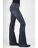 Stetson Women's 816 Classic Dark Wash Slim Fit Low Rise Bootcut Jeans, Med Wash, hi-res