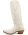 Image #3 - Black Star Women's Pearl Tall Western Boots - Snip Toe , White, hi-res