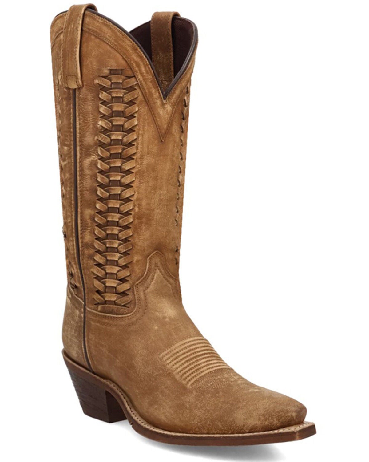 Laredo Women's Ashlee Western Boots - Snip Toe, Tan, hi-res