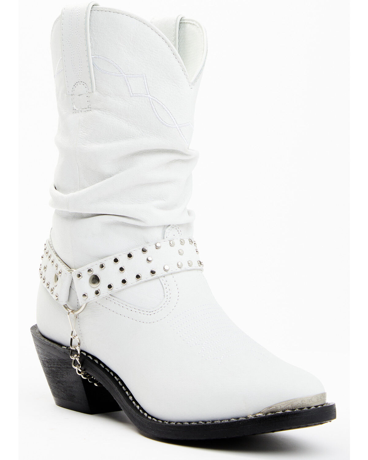 Image #1 - Shyanne Women's Addie Western Boots - Round Toe, White, hi-res