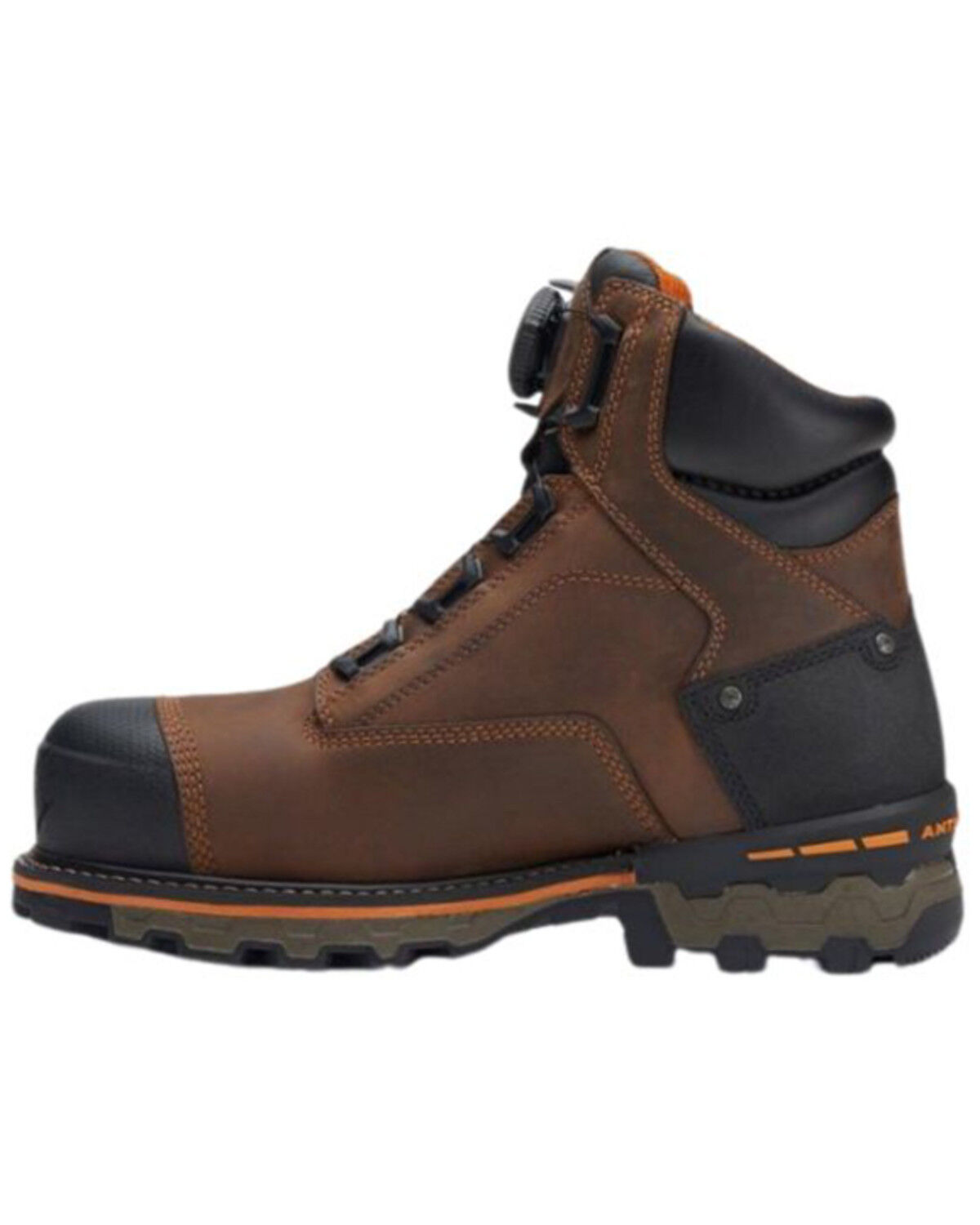 Image #3 - Timberland PRO Men's 6" Boondock BOA® Waterproof Puncture Resistant Work Boots - Composite Toe, Coffee, hi-res